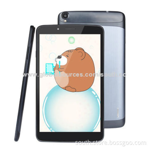 2014 Factory New 8-inch 3G Phone Tablet PCs with MTK8382 A7 Quad-core 1.3G, Metal Case